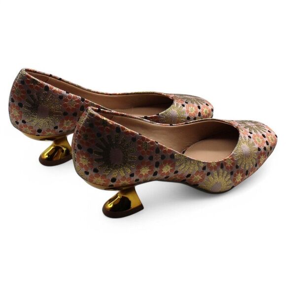 The Laterr Pump Heel in Butterscotch Multi | Size: 5.5 | Katy Perry Collections - Picture 4 of 10
